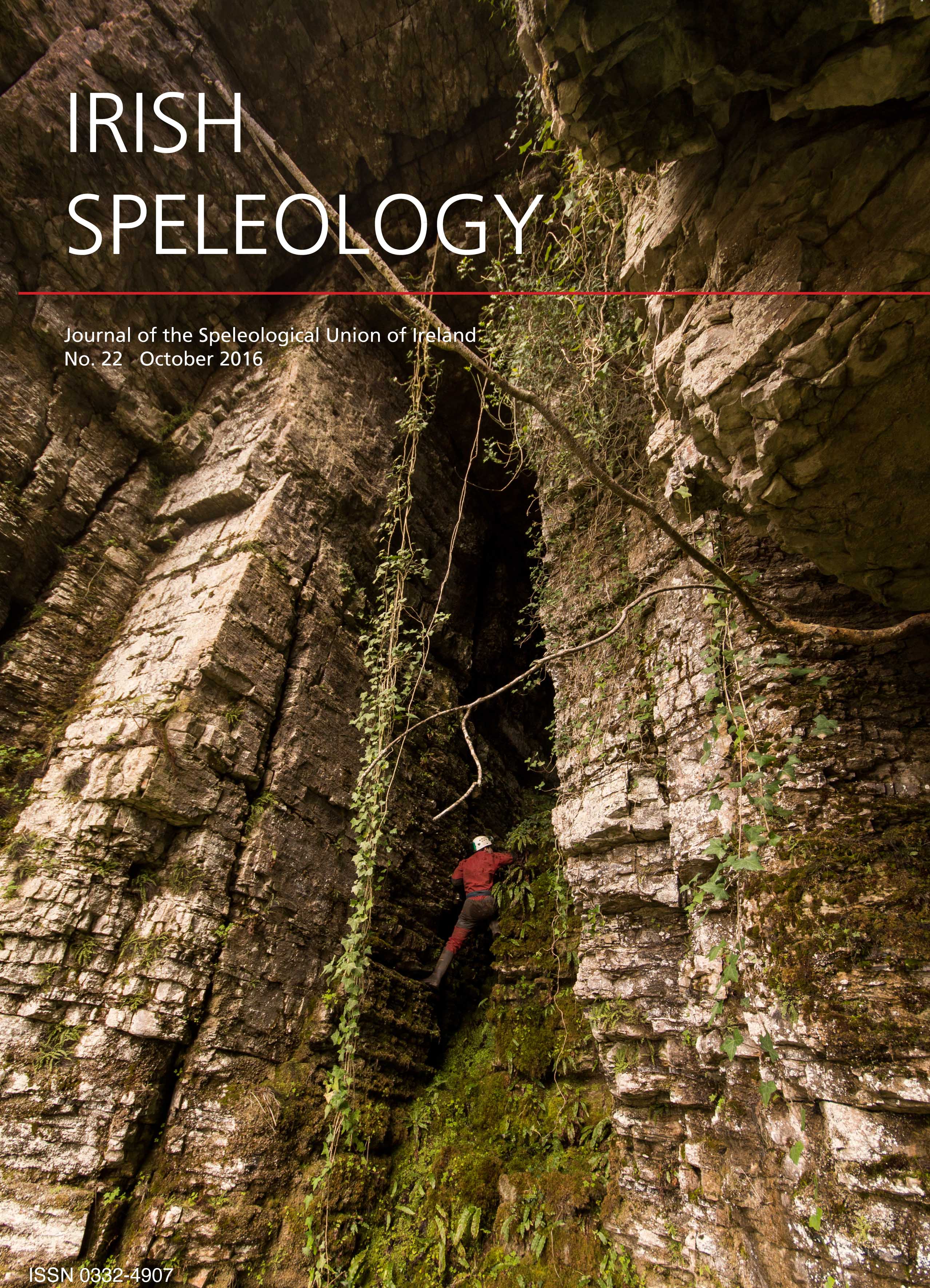 Cover of Irish Speleology