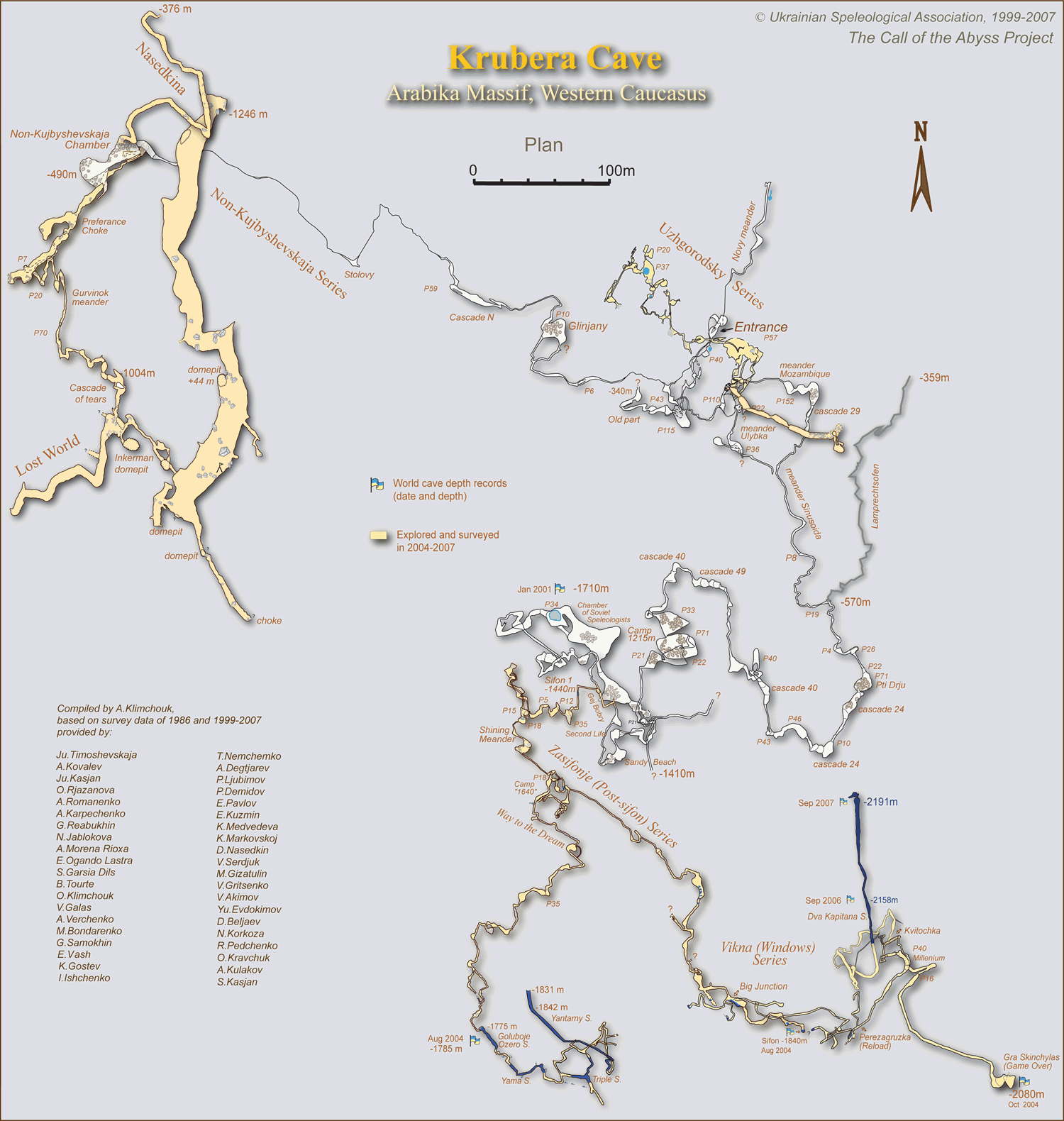 Delving Into The Depths: A Comprehensive Guide To The Krubera Cave Map 