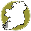 Outline map of Kerry