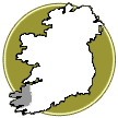 Outline map of Kerry Outline map of Kerry